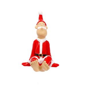 Festives Santa Resins Sculpture Unique Tabletop Decors For Christmas Gift Collectors And Holiday Enthusiasts