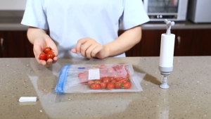 10pcs Reusable Food Vacuum Bags Vacuum Packaging Bag Freezer Storage Bag Sous Vide Cooking Vacuum Sealer Bags 食品真空包装袋