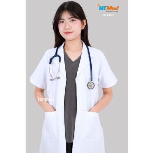 Áo Blouse NỮ Ngắn tay Cotton co giãn cao cấp không nhăn xù