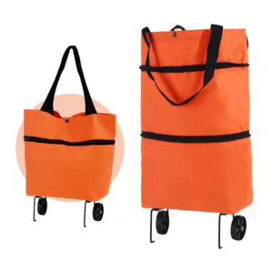 Multi-Purpose Grocery Shopping Bag Portable Tug Bag Shopping Cart Grocery Cart Luggage Rider Pull Cart Folding