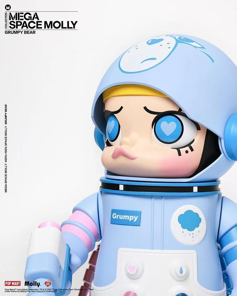 Popmart MEGA 400％ SPACE MOLLY × Grumpy100 - キャラクターグッズ