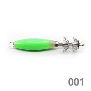 SUKE Luminous Squid Hook Without Barb 12 Needle Stainless Steel Fishing Hook Squid Lures