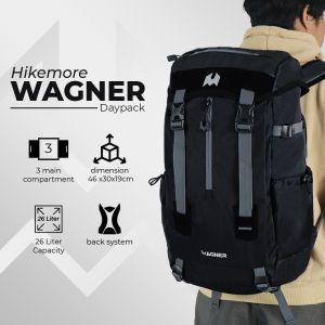Hikemore Tas Ransel Daypack Pria Wagner Terbaru
