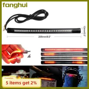 fanghui 48 SMD LED Motorcycle Motorbike Tail Brake Stop Turn Signal Strip Stop Light