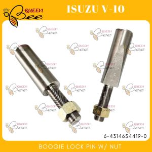 QUEENBEE Isuzu V-10 BOOGIE LOCK PIN with NUT for Isuzu V-10 10 WHEELER truck 6-4314654419-0