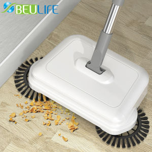 BEULIFE Hand Push Magic Broom Magic Sweeper Auto Clean Sweeper Dustpan Home Cleaning Tool Penyapu Lantai Moden 扫地机