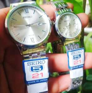 JAM SEIKO COUPLE//Jam pasangan/Super quality/mewah murah dan  berkualitas