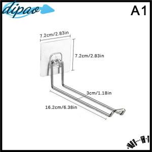 【dipao】 Wall-mounted Hanger Storage Foldable Clothes Hanger Rack Windproof Anti-slip