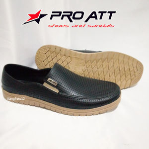Sepatu Pro Att Karet / Sepatu Pria dewasa / Sepatu Slip on Pria casual / Sepatu cowok dewasa / Sepatu Karet Slip on