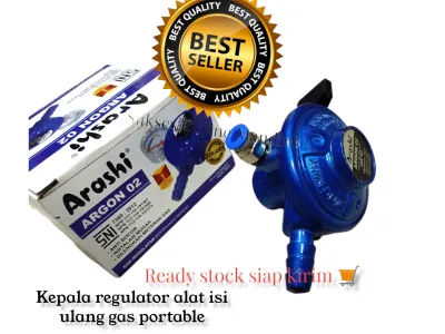 Perlengkapan Alat refill isi ulang gas kaleng portable alat refil set