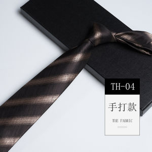 Business Tie 8CM Black Necktie Silk Polyester Necktie For Men Wedding office Party Tie