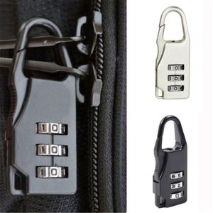 Mini Dial Digits Code Number Password Combination Padlock Safety Travel Security Lock for Luggage Lock Padlock Door Padlock