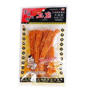 Weilong big gluten 102g spicy strip classic nostalgic food snack