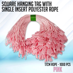 Print Digital 17cm Long Hang Tag String for Clothing Product Label Pricing Brand and Other Shirt Dress 1000pcs