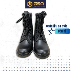 GIÀY BỐT DA NAM CAO CỔ – MÃ 355H | DA THẬT – ĐẾ CHỐNG TRƯỢT – FORM CHUẨN