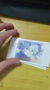 4Pcs/Set Anime Game Khaslana Double Sided Printing Card Phainon NeiKos496 Cards for Gift and collection