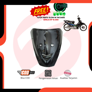 Panel Dasi Dada Tameng Depan Motor Honda Karisma D Kharisma X Warna Hitam