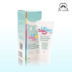 Simpskincare เจลเช็ดเปลือกตาและโคนตา เจลทำความสะอาดเปลือกตา Lid Clean Mac ไม่แสบตา อ่อนโยน