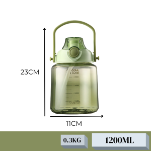 SS Forest Tritan Bottle With Straw Childrens Cup (1200ML)