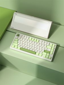 ZIFRIEND ปุ่มกดคีย์บอร์ดเชิงกล 129 คีย์ ปุ่มกด PBT โปร่งแสง อุปกรณ์เสริมคีย์บอร์ดเชิงกล โปรไฟล์ OEM ปุ่มกดแบบกำหนดเอง สีชมพู / เขียวอ่อน / น้ำเงิน / ม่วง