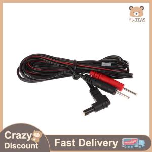 FUJIAS4 2.35mm New Electrotherapy Electrode Lead Electric Shock Wires Cable For Massager Connection Cable Massage And Relaxation