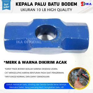 BODEM / PALU BATU / KEPALA MARTIL 10 LB BERAT KOKOH BESI KUAT GETOK
