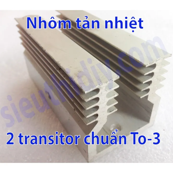 Nh20t Nhôm tản nhiệt 2 sò sắt To-3 cho mạch điện công suất | Lazada.vn