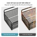 Kệ Để Đồ Nhà Tắm Lưới Sắt Hình Chữ Nhật Dán Tường, Kệ Đựng Gia Vị Nhà Bếp Sơn Tĩnh Điện, Kệ Đựng Mỹ Phẩm Gọn Gàng Dieulinhshop. 