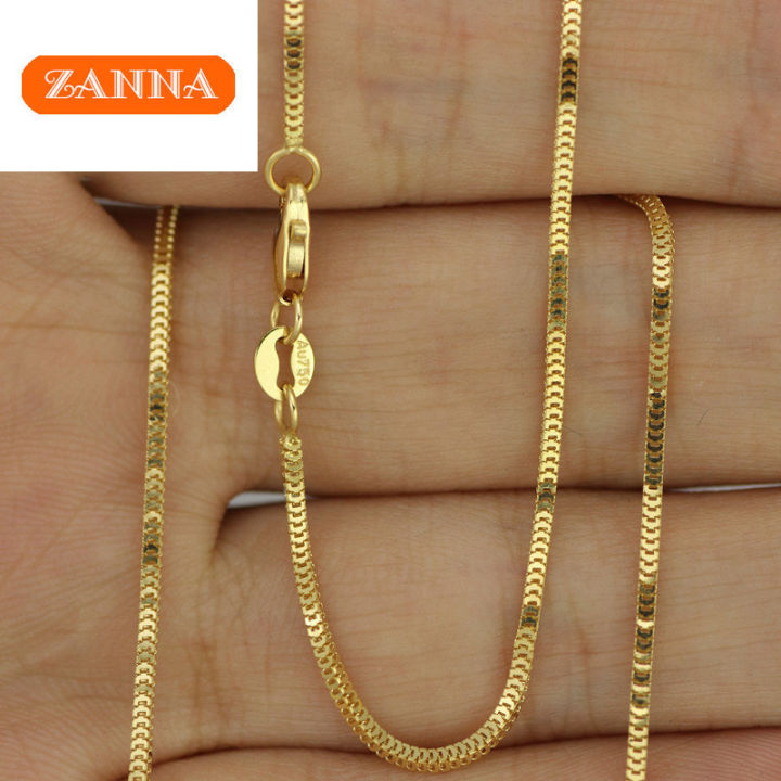 Gold neck chain design for girl sale