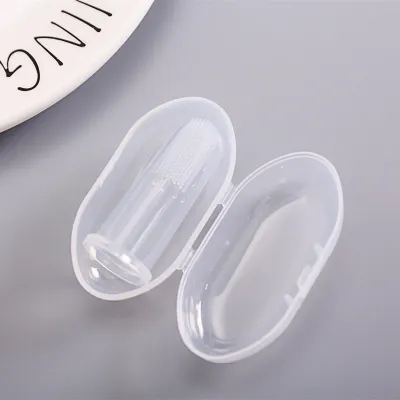 Zaman Now - Sikat Gigi Bayi Jari Silicon / Finger Toothbrush untuk 3-18 Bulan / Sikat Gigi Jari / Pembersih Lidah Bayi