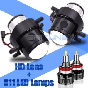 Bi Xenon Lens Fog Light For Toyota Innova/Hilux/Avanza/Yaris/Highlander High Quality Waterproof H11 HID LED Fog Lamp Assembly Auto Parts Replacement