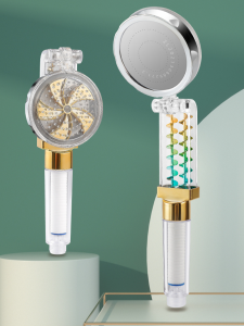 Shower Head Double Screw Folding Shower Handheld Nozzle Booster Shower Head Shower Heads