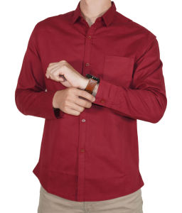 Ams Pro Hem pria kemeja pria lengan panjang Kemeja santai kemeja casual kemeja kerja kemeja kantor kemeja polos kemeja distro Pj-060