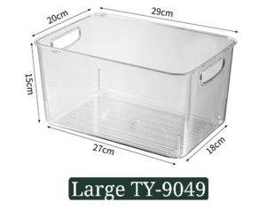 Refrigerator Food Organizer Bins Fridge Vegetable Organizers Kitchen Cabinet Organizer for Freezer Kitchen Countertops-TY9047 TY9048 TY9049