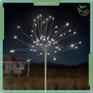 Lampu Kembang Api FireWorks Laba-Laba 1 Set isi 6 Standing untuk Hias Cafe Rumah Halaman Taman dan Dekorasi Pelaminan Home Decor Wedding Termurah Premium Import Artifisial