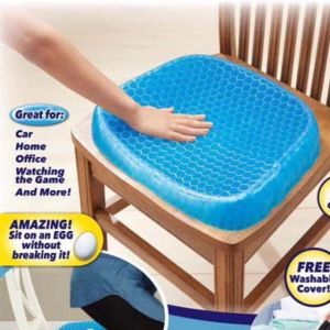 Egg Sitter Gel Flex Seat  Cushion Soft Silicone Honeycomb Design