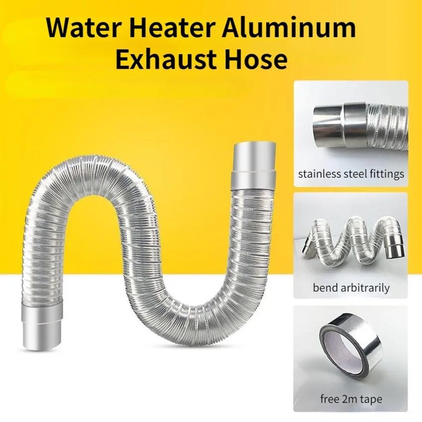aluminum Fireproof gas water heater stainless steel 60-150mm