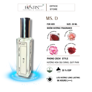 Nước Hoa Nữ HantinBshop Ms. D hương hoa ngọt ngào nữ tính