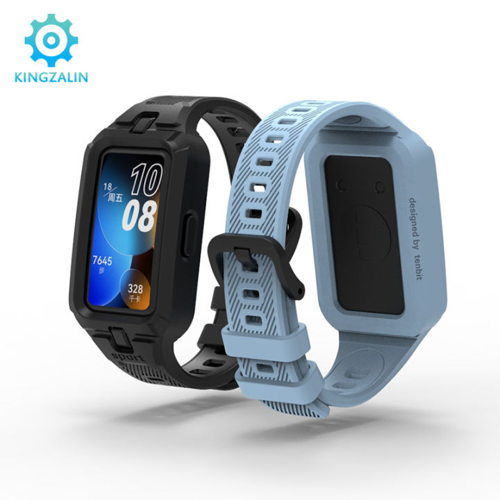 Silicone Strap for Huawei Band 8 Sport Smart Watch Strap Soft TPU