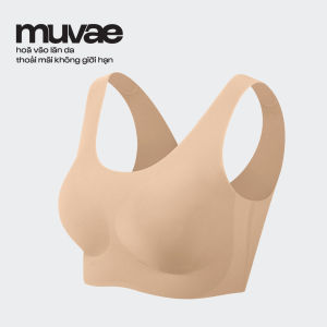 Áo bra nữ không gọng không viền Fruity Bra cổ U co giãn 4 chiều mềm mại hoà vào da - Muvae