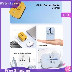 [Water]Hot Sale Freeshipping Phổ travel adapter với USB Loại C Cổng Power Charger Adapter Home Outlet chuyển đổi chúng tôi anh EU ổ cắm cắm kết nối