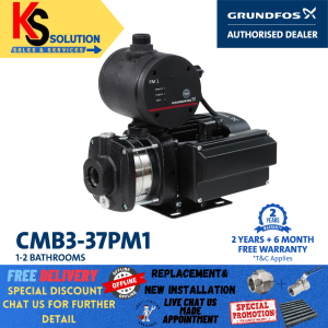 Grundfos CMB PM1 Series CMB3-37PM1 CMB3-46PM1 CMB5-37PM1 CMB5-46PM1 Home Water Pressure Booster Pump Water Pump Air Pump
