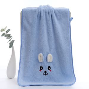 EFHK0433 Handuk Mandi Motif Kuping Baby Karakter Kartun Lembut