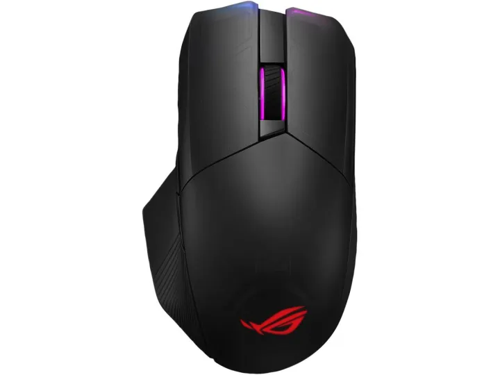 ASUS RGB Wireless Gaming Mouse P704 ROG CHAKRAM with Qi Charging ...