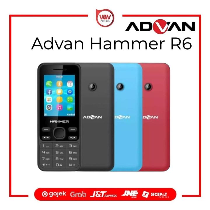 Advan Hammer R1 Hp Advan Hammer R6 Handphone Poliponik Feature Phone CandyBar Garansi ...