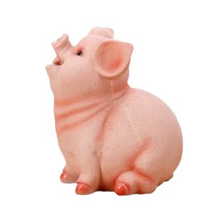 Large Size Piggy Bank Resin Craft Coin Storage Box Unbreakable Money Box Large Capacity Piggy Bank for Kids Boys Girls Birthday Gift Home Desk Decoration