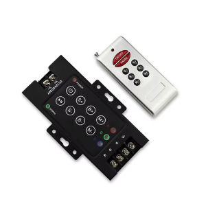 DC12V-24V RGB Controller 30A 360W LED Dimmer and 8 Key RF Wireless Remote Kits for SMD5050 2835 3528 LED Strip Lights Tape
