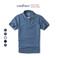 Áo thun polo nam cooPure chất vải 100% cotton, họa tiết Diamond NO. 1685. 