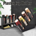 Plastics Cup Holder 4 Slots Paper Cup Organizer Cup Dispenser. 