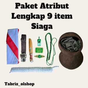 set atribut pramuka siaga sd putra putri